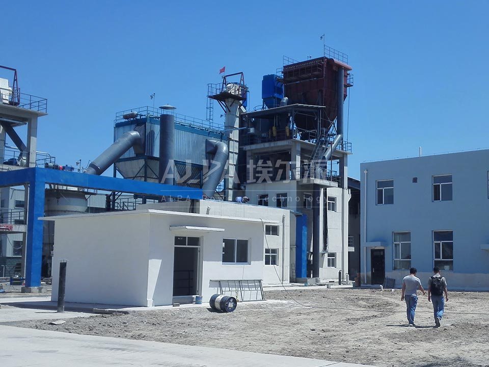 Coal gangue powder air classifier production line of a paper mill in Shanxi